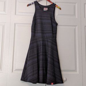 SuperDry Black/Blue Skater Dress
